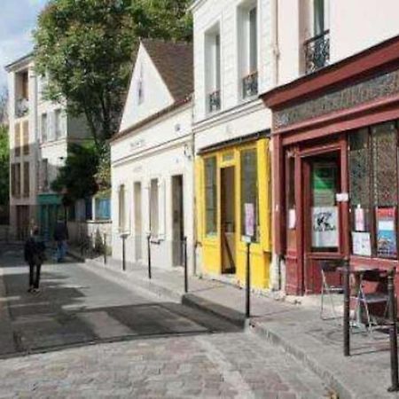 Studio Lumineux, Refait A Neuf, Metro Jourdain Parigi Esterno foto
